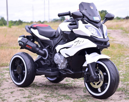DUŻY MOTOR ŚCIGACZ  STRONG 2 EXCLUSIVE, ŚWIECĄCE KOŁA/HLX2018