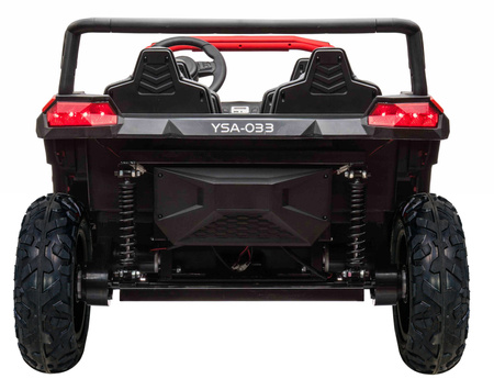 Pojazd 4-osobowy Buggy ATV RACING UTV2000 Z Baterią Li-ion Czerwony