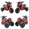 MEGA MOTOR 3 KOŁOWY - MIĘKKIE KOŁA EVA, MIĘKKIE PIKOWANE SIEDZENIE/HS-5188
