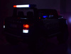 JEEP POLICJA 4X4 Z  AMORTYZATORAMI, PILOT,  REDUKTOR/ XMX-601-1