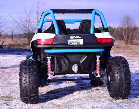 MEGA BUGGY VEOTOR 24 V, 400 W MEGA MOC, PILOT, MIĘKKIE SIEDZENIE, MIĘKKIE KOŁA /DLS-1