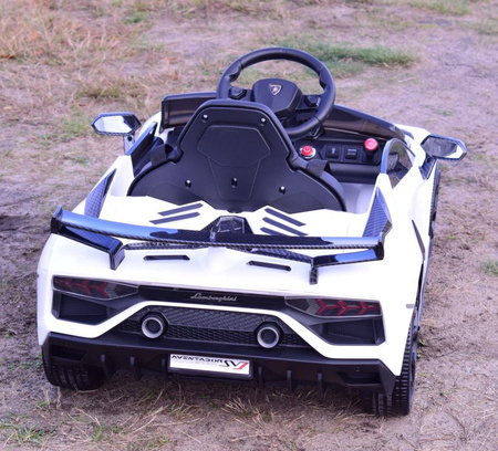 ORYGINALNE LAMBORGHINI AVENTADOR - WERSJA CARBON -  MIĘKKIE KOŁA, MIĘKKIE SIEDZENIE, SUPER JAKOŚĆ/SX2018