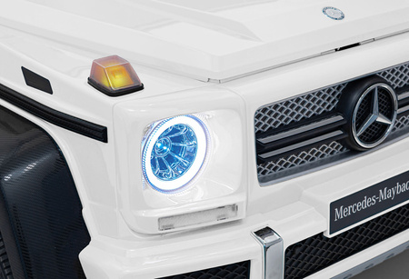 Pojazd Mercedes Benz MAYBACH G650 Biały