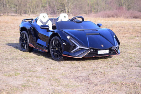ORYGINALNE LAMBORGHINI SIAN NA AKUMULATOR,  WERSJA Z MIEJSCEM DLA RODZICA/QLS6988