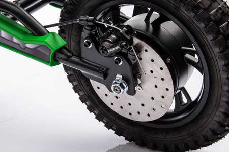 REWELACYJNY  MOTOR CROSSOWY SPEED   POMPOWANE KOŁA, STALOWA RAMA 36V/A9901