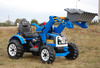 MOCNY TRAKTOR Z ŁYŻKĄ KINGDOM 12V  DWIE PRĘDKOŚCI/JS328A