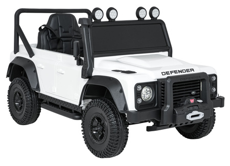 Pojazd Land Rover Defender 110 SVX Concept Biały