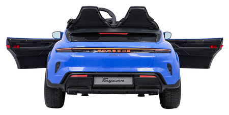 Pojazd Porsche Taycan Turbo S Niebieski