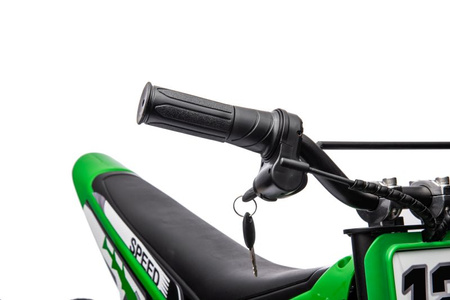 REWELACYJNY  MOTOR CROSSOWY SPEED   POMPOWANE KOŁA, STALOWA RAMA 36V/A9901