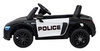 Audi R8 Policja na akumulator dla dzieci + Pilot + EVA + Wolny Start + MP3 LED