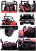 MEGA BUGGY UTV DLA 2 DZIECI, 4 SILNIKI, MIĘKKIE SIEDZENIE, MIĘKKIE KOŁA/7988-HIGH