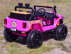 MEGA JEEP 4 SPEED  DLA DZIECKA I DLA RODZICA  4x4, DO 100 kg - STEROWANIE TELEFONEM, WALIZKA - HIT/XB1118