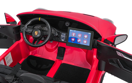 Pojazd Porsche 911 GT3 STRONG MP4 Czerwony