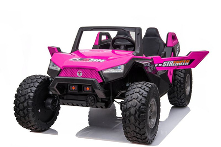 MEGA BUGGY CLASH DLA 2 DZIECI, 4 SILNIK - 800W, 24, MIĘKKIE PRZESUWANE SIEDZENIE,  WALIZKA NA AKUMULATOR,/SX-1928