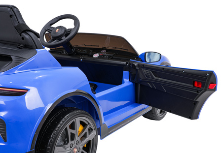 Pojazd Porsche Taycan Turbo S Niebieski