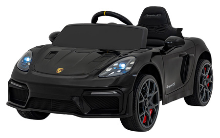 Pojazd Porsche Spyder RS 718 Czarny MP4