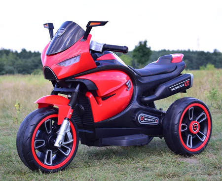 SUPER MOTOR 3 KOŁOWY PROMOTO, MIĘKKIE SIEDZENIE, OŚWIETLENIE/LT618