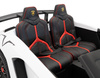Auto Lamborghini Aventador SV na akumulator dla 2 dzieci Biały
