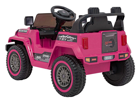 Pojazd Off Road MOUNTAIN Różowy