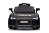 Audi R8 Policja na akumulator dla dzieci + Pilot + EVA + Wolny Start + MP3 LED