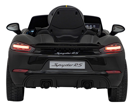 Pojazd Porsche Spyder RS 718 Czarny MP4