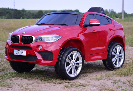 ORYGINALNE BMW X6M   W NAJLEPSZEJ WERSJI, MIĘKKIE SIEDZENIE, PILOT 2.4 GHZ, LAKIER/ 2199