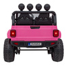 Auto terenowe OFF-ROAD 3.0 dla dzieci Różowy + Pilot + Wolny Start + Pasy + Audio LED
