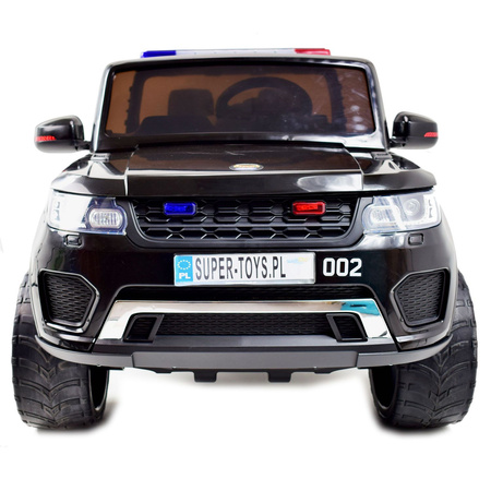 JEEP POLICJA 4X4 Z  AMORTYZATORAMI, PILOT,  REDUKTOR/ XMX-601-1
