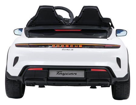 Pojazd Porsche Taycan Turbo S Biały