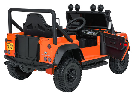 Pojazd Land Rover Defender 110 SVX Concept Pomarańczowy