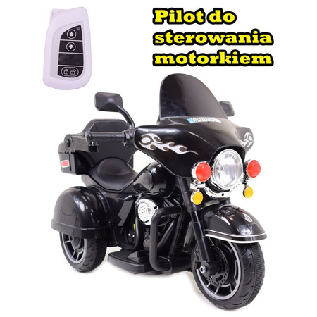 MOTOR CHOPPER NA AKUMULATOR Z OPARCIEM  DŹWIĘKI, DWA SILNIKI/609