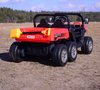BUGGY 6 KOŁOWY DLA 2 DZIECI, ELEKTRYCZNA WYWROTKA, MIĘKKIE KOŁA, MIĘKKIE SIEDZENIE, 400 WAT/XMX623B