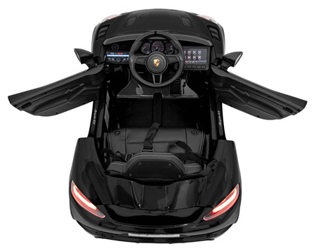 Pojazd Porsche Spyder RS 718 Czarny