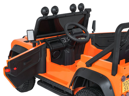 Pojazd Land Rover Defender 110 SVX Concept Pomarańczowy