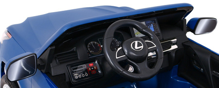 Lexus LX570 Lakierowane Autko dla 2 dzieci Niebieski  SUV + Pilot