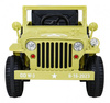 Autko Wojskowe Retro dla dzieci Beżowy + Napęd 4x4