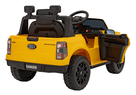 Pojazd Ford Ranger LIFT, Żółty Pickup