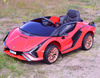 ORYGINALNE LAMBORGHINI SIAN, MIĘKKIE KOŁA, MIĘKKIE SIEDZENIE,  FUNKCJA BUJANIA - FULL OPCJA /QLS6388