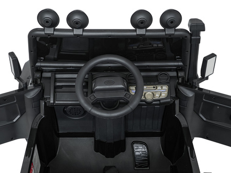 Pojazd Land Rover Defender 110 SVX Concept Czarny