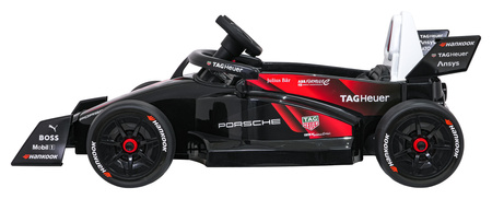 Pojazd Bolid Formuły E Porsche Czerwony