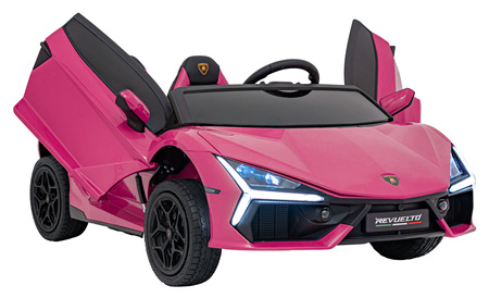Pojazd Lamborghini Revuelto XL STRONG Różowy
