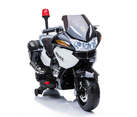 NAJWIĘKSZY SUPER SZYBKI MOTOR  ŚCIGACZ POLICYJNY 118, MIĘKKIE KOŁA, MIĘKKIE SIEDZENIE, GAZ W RĄCZCE, HAMULEC /HZB118