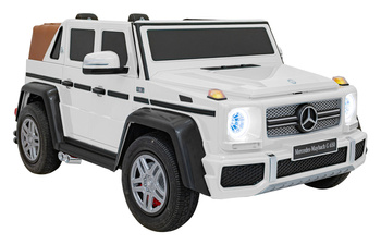 Pojazd Mercedes Benz MAYBACH G650 STRONG Biały