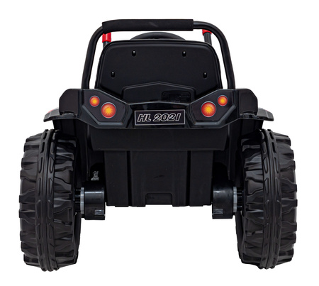 Koparka Traktor na akumulator dla dzieci Czerwony + Ruchome Ramię Łyżka + Pilot + Wolny Start + Radio FM + LED