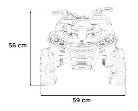 Pojazd Quad Sport TX ATV Różowy