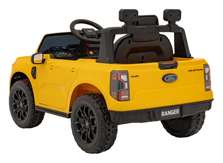 Pojazd Ford Ranger LIFT, Żółty Pickup
