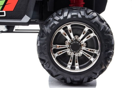 MEGA BUGGY 4X4  2x12V SPEED NEW DLA 2 DZIECI, MĘKKIE KOŁA, MIĘKKIE SIEDZENIA/S2588