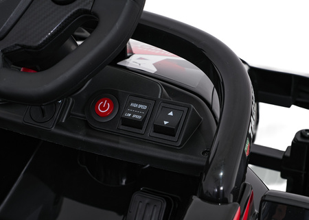 Pojazd Bolid Formuły E Porsche Czerwony