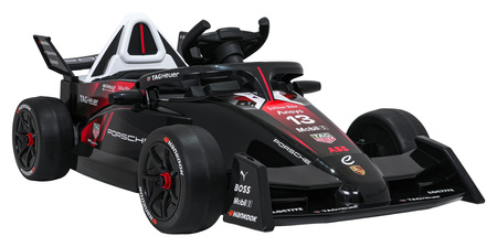 Pojazd Bolid Formuły E Porsche Czerwony