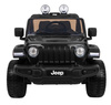 Jeep Wrangler Rubicon terenowy na akumulator dla dzieci Czarny + Pilot + 4x4